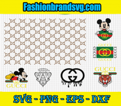 Gucci Mickey Logo Svg