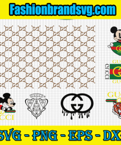 Gucci Mickey Logo Svg