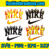 Fire Nike Logo Svg