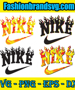 Fire Nike Logo Svg