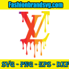 Dripping LV Color Logo