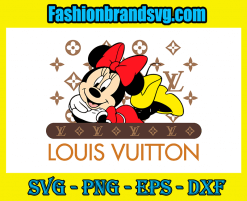 Louis Vuitton Minnie Svg