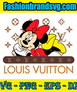 Louis Vuitton Minnie Svg