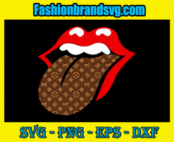 Louis Vuitton Lips Logo