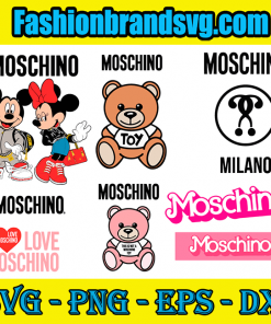 Moschino Logo Bundle Svg