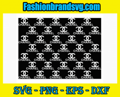 Chanel Logos Pattern Svg