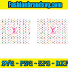 LV Logos Pattern Svg