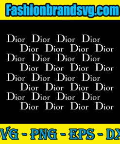Dior Logo Pattern Svg