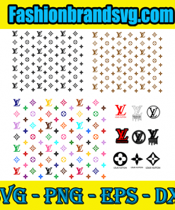 LV Pattern Logo Bundle