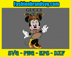 Gucci Logo Minnie Svg