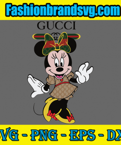 Gucci Logo Minnie Svg