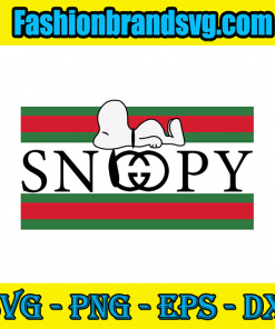 Snoopy Gucci Logo Svg