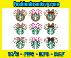 Minnie Starbucks Logo Bundle