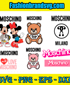Moschino Bundle Logo Svg