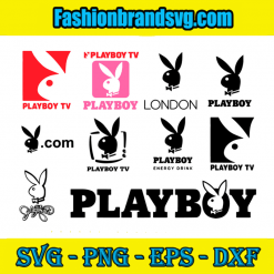 Playboy Logo Bundle Svg