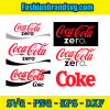 Cocacola Zero Logo Bundle