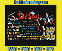 Dr Seuss Svg Bundle Design