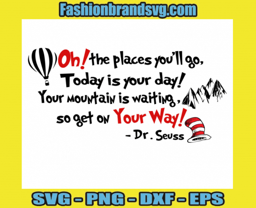 Places Youll Go Svg