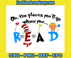 Places Youll Read Svg