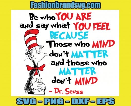 Be Who You Are Svg