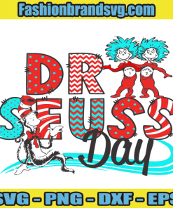 Dr Seuss Day Thing Svg