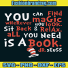 You Need Is A Book Svg
