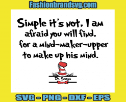 Simple Its Not Afraid Svg