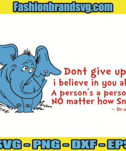 Dont Give Up Dr Seuss