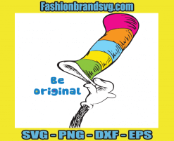 Be Original Rainbow Hat Svg