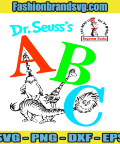 Dr Seuss ABC Svg