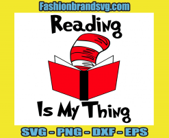 Reading Is My Thing Svg