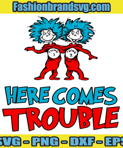 Thing Here Comes Trouble Svg