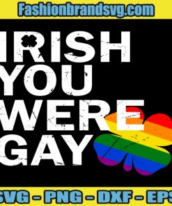 Gay Pride Flag Patricks Day