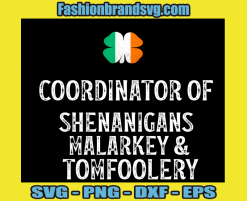 Coordinator Of Shenanigans Svg