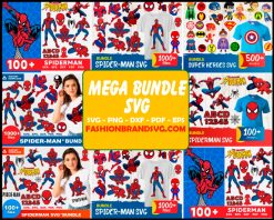 Spiderman Mega Bundle Svg