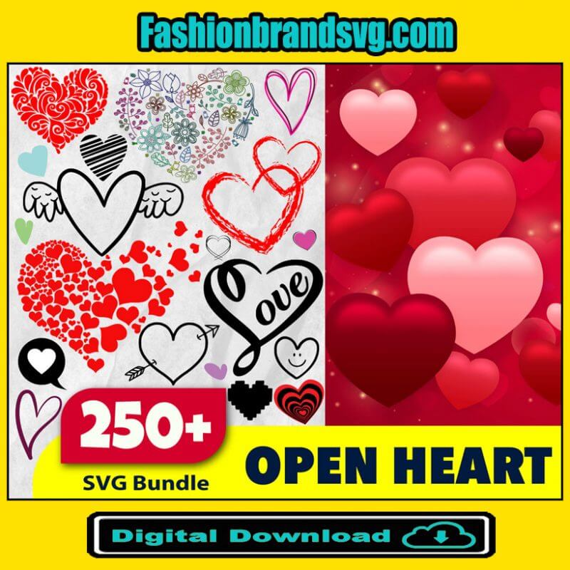 250+ Open Heart Bundle