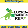 Lucky Saurus Rex Svg
