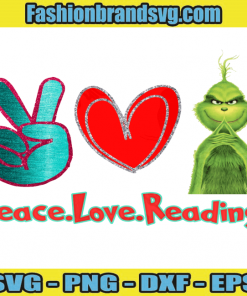Peace Love Reading Png