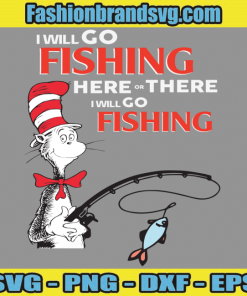 I Will Go Fishing Svg
