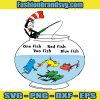 Dr Seuss Fishing Svg
