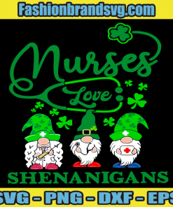 Nurse Shenanigans Gnomes Svg