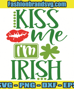 Kiss Me Im Irish Svg