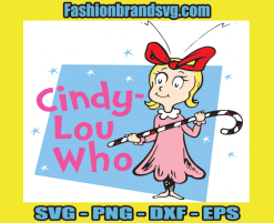 Cindy Lou Who Svg
