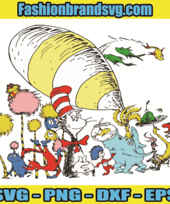 Dr Seuss Characters Svg