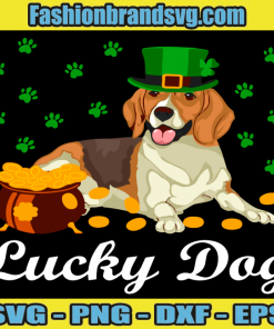 Irish Leprechaun Lucky Dog