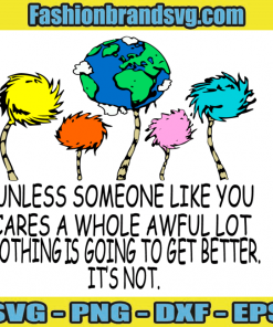 The Lorax Earth Day Svg