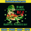 Fire Saurus Rex Svg