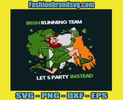 Irish Running Team Svg