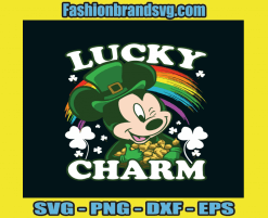 Lucky Charm Mickey Svg