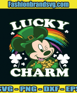 Lucky Charm Mickey Svg
